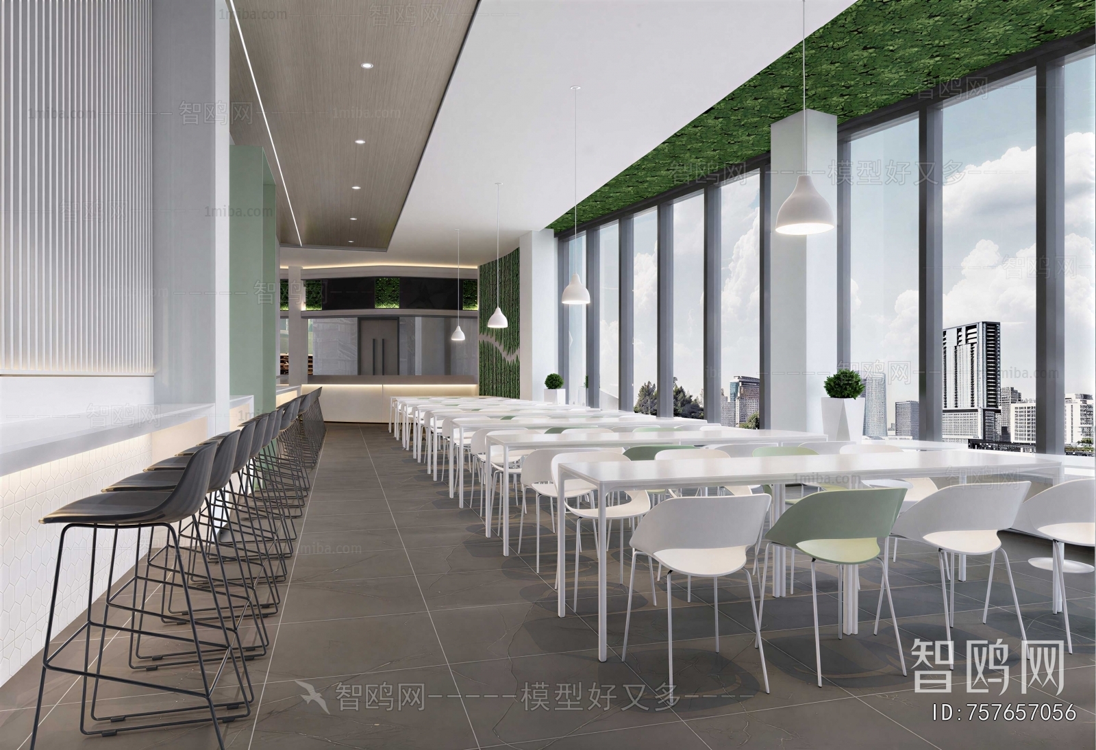 Modern Office Canteen