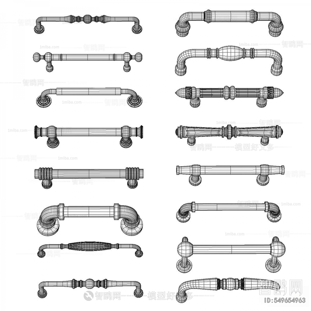 French Style Door Handle