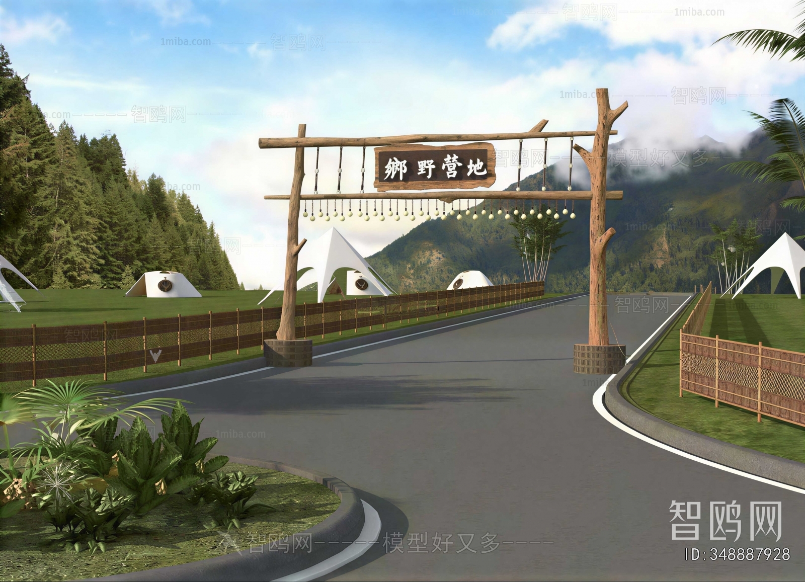 New Chinese Style Building Component