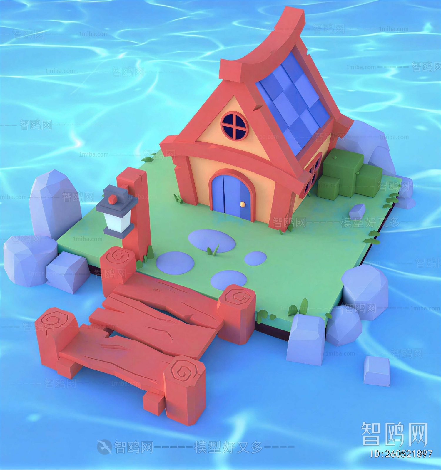 Modern Cartoon House