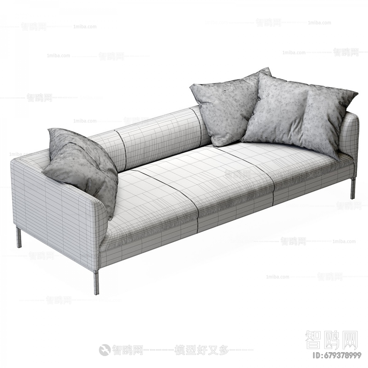 Modern Three-seat Sofa