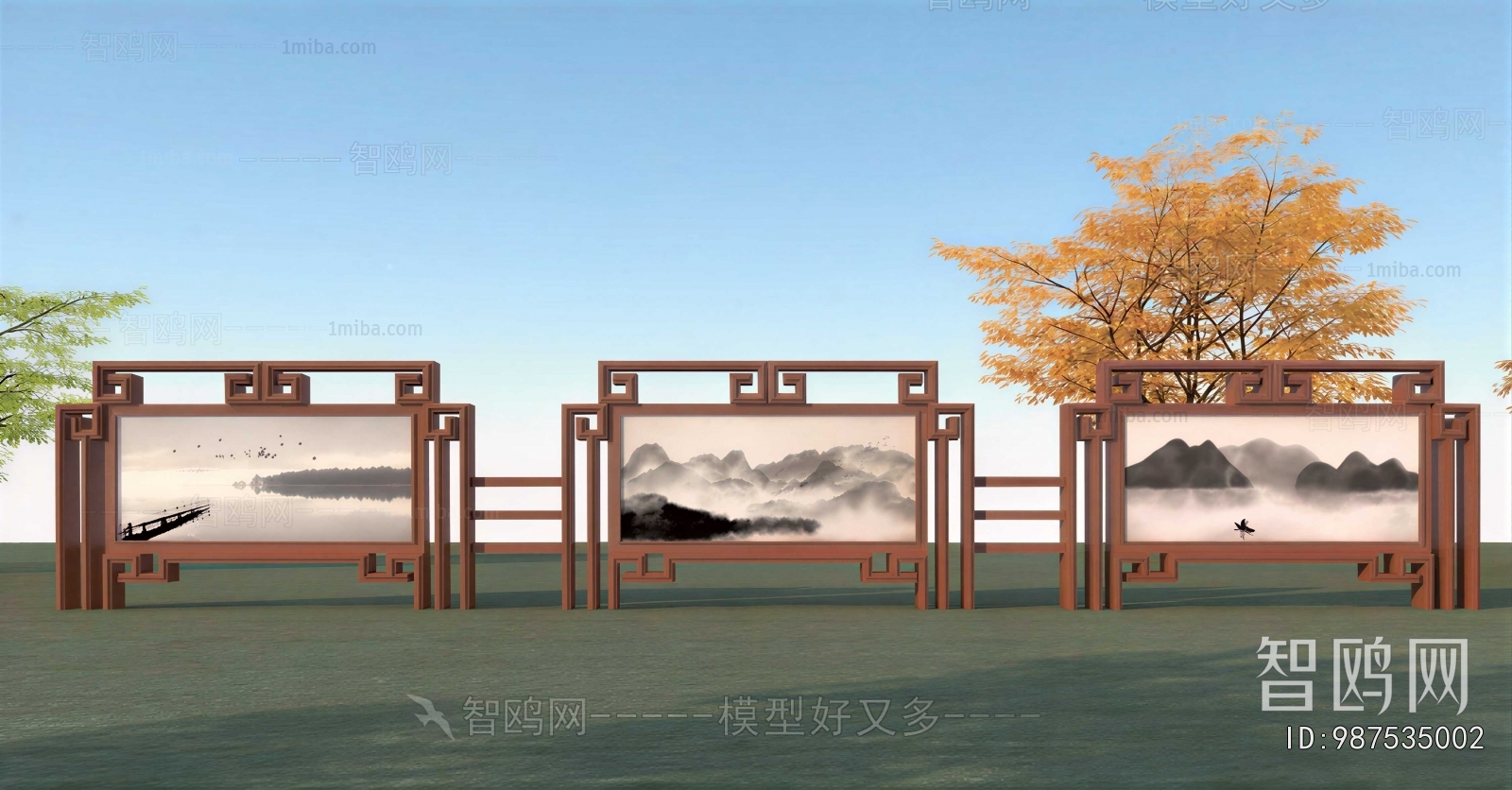 New Chinese Style Guide Board/bulletin Board