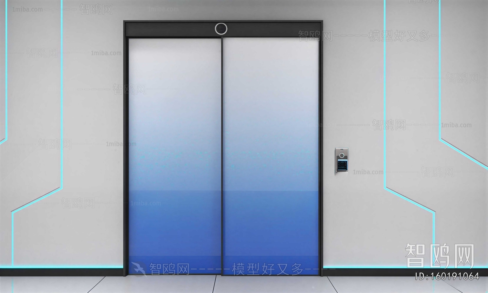 Modern Office Elevator Hall