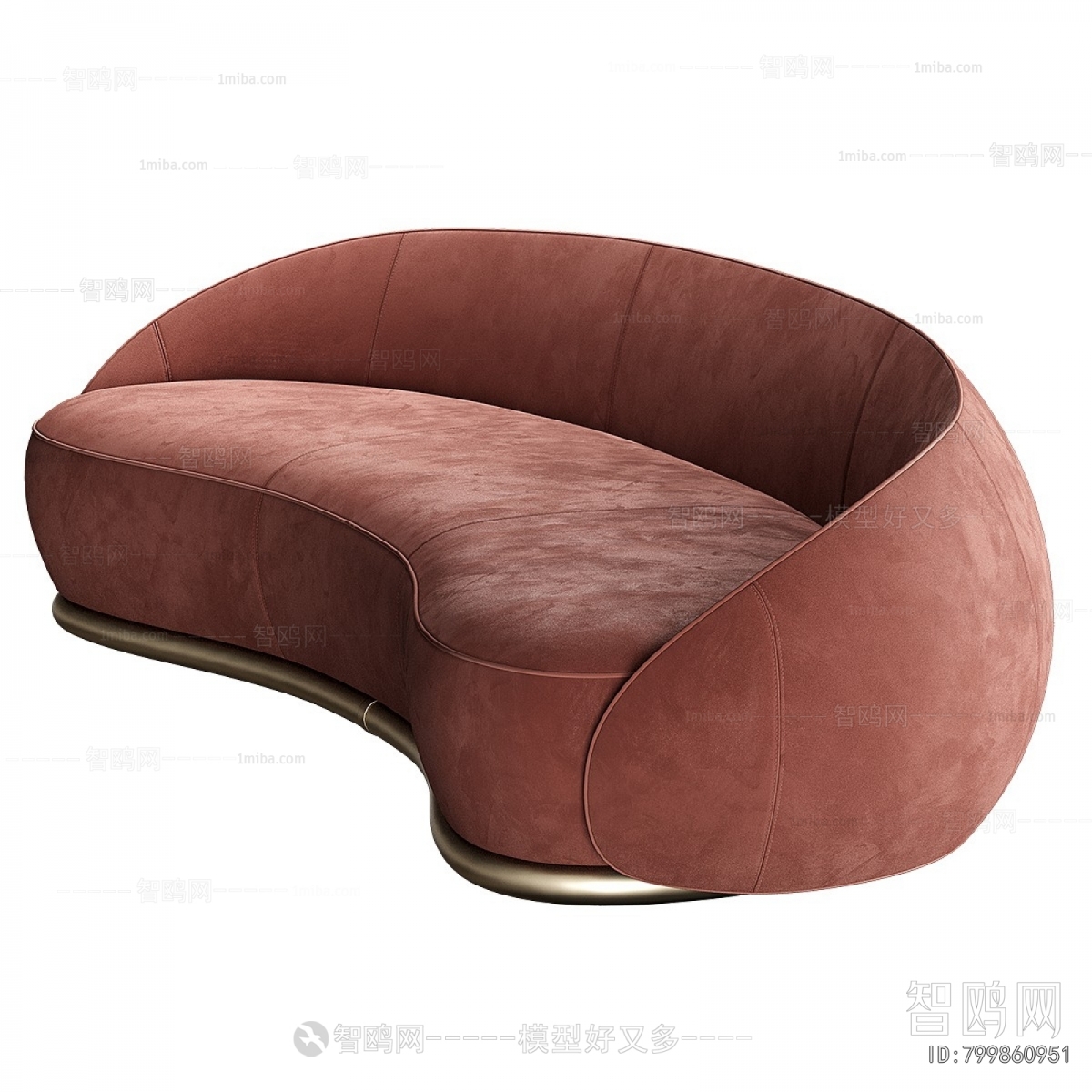 Modern Curved Sofa