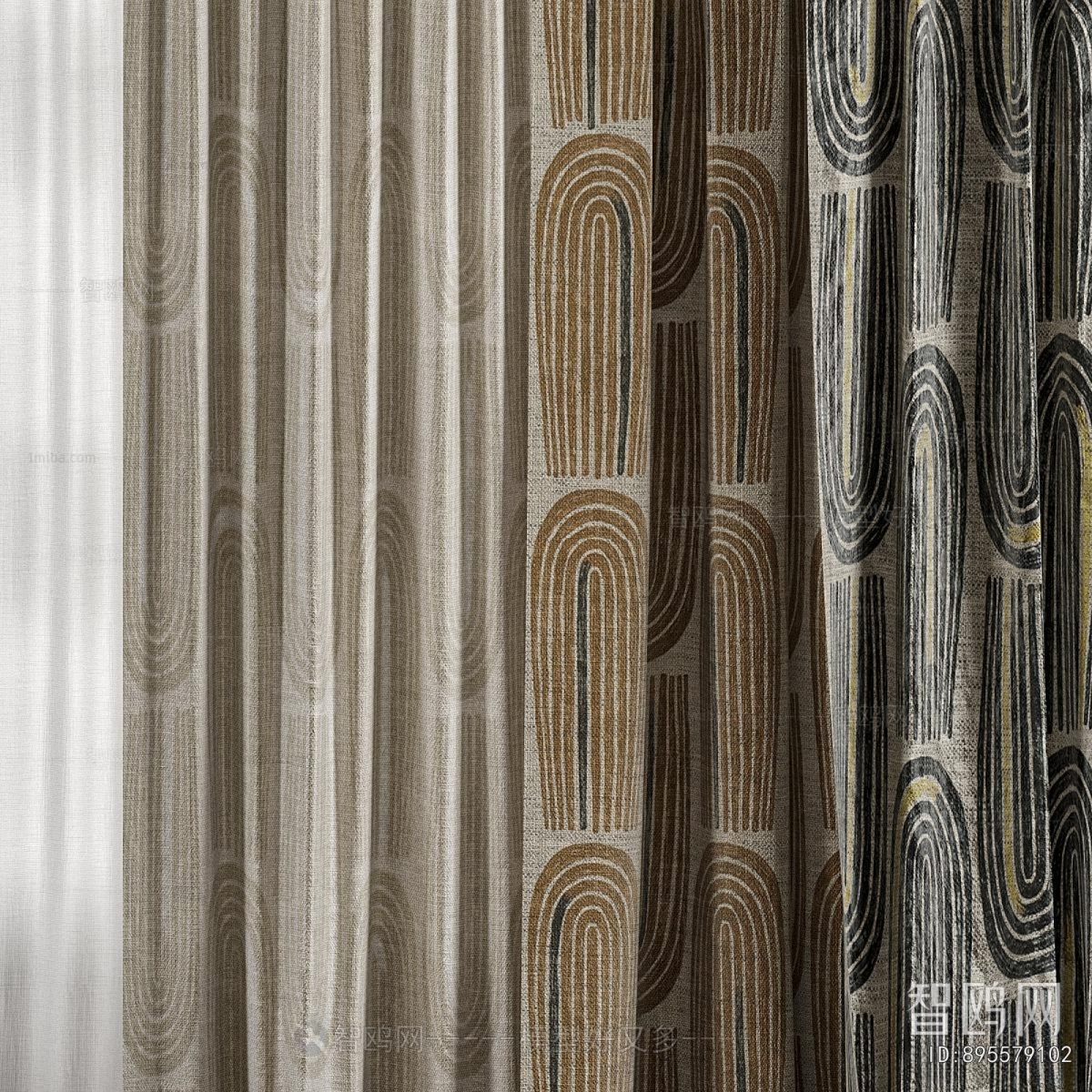 Modern The Curtain
