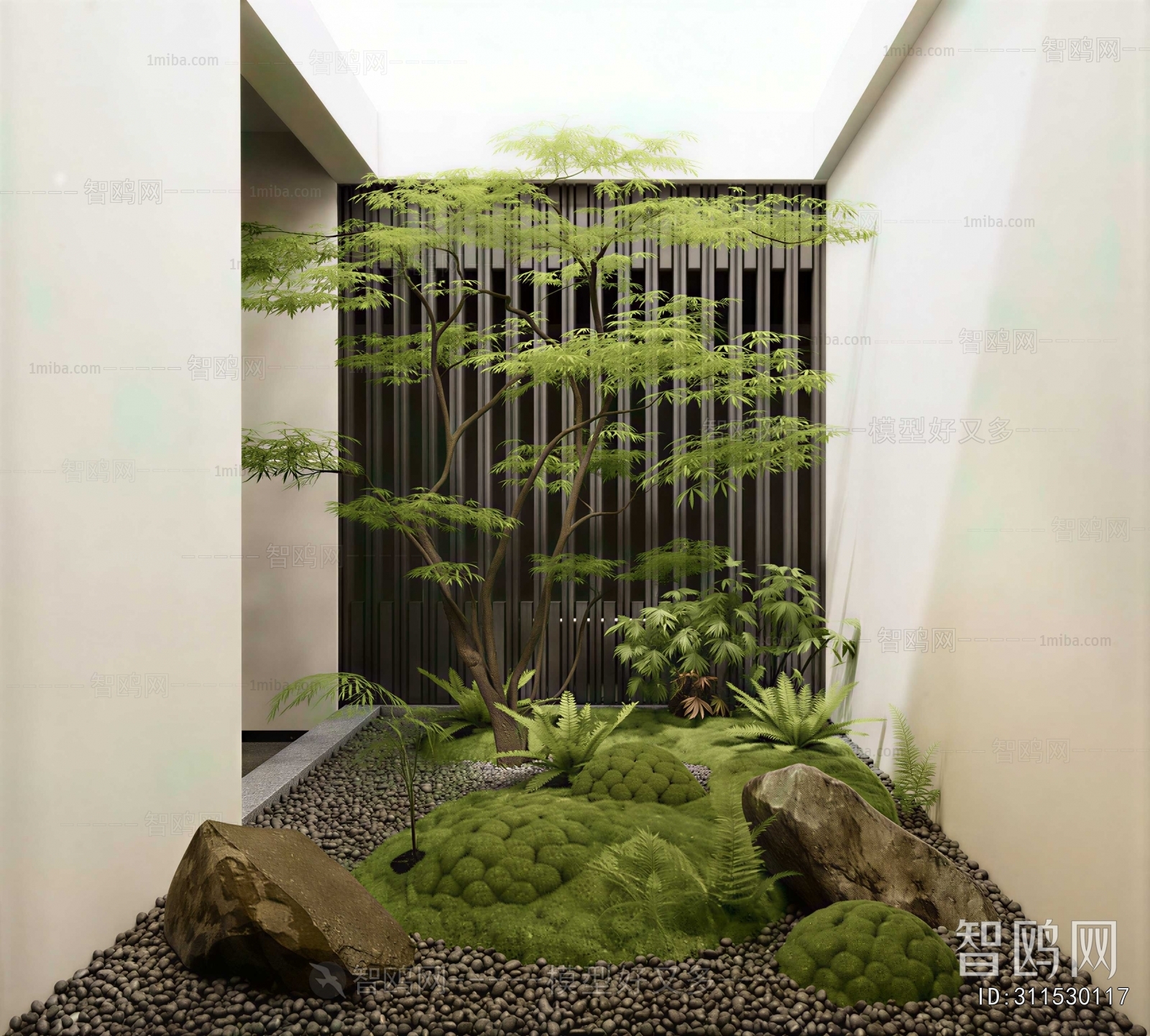 Japanese Style Plant Landscaping