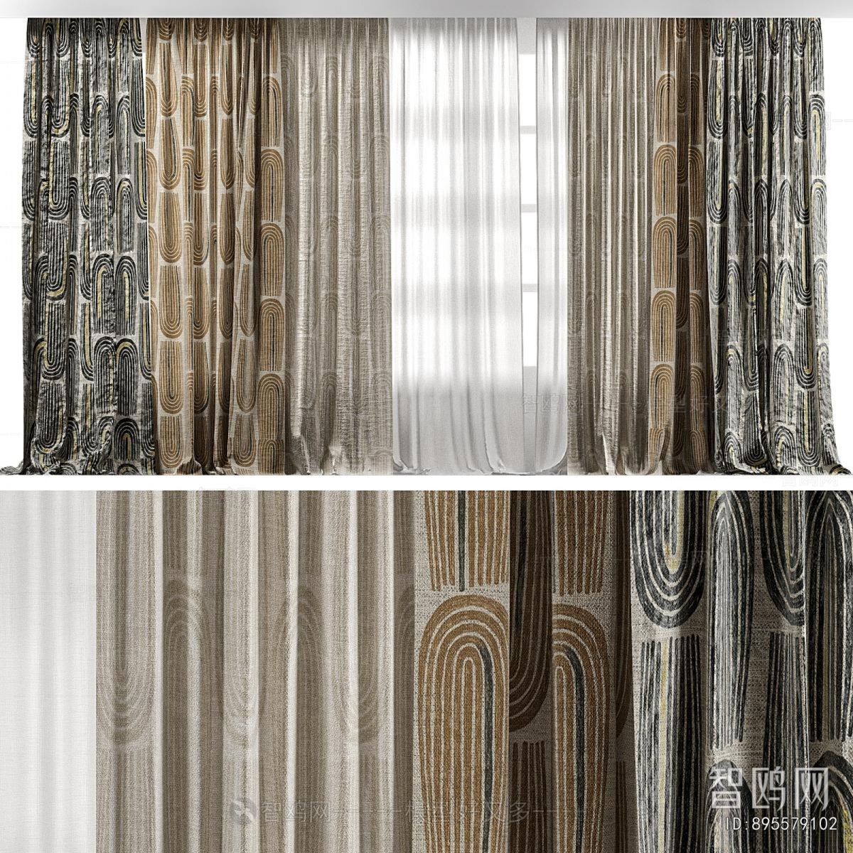 Modern The Curtain