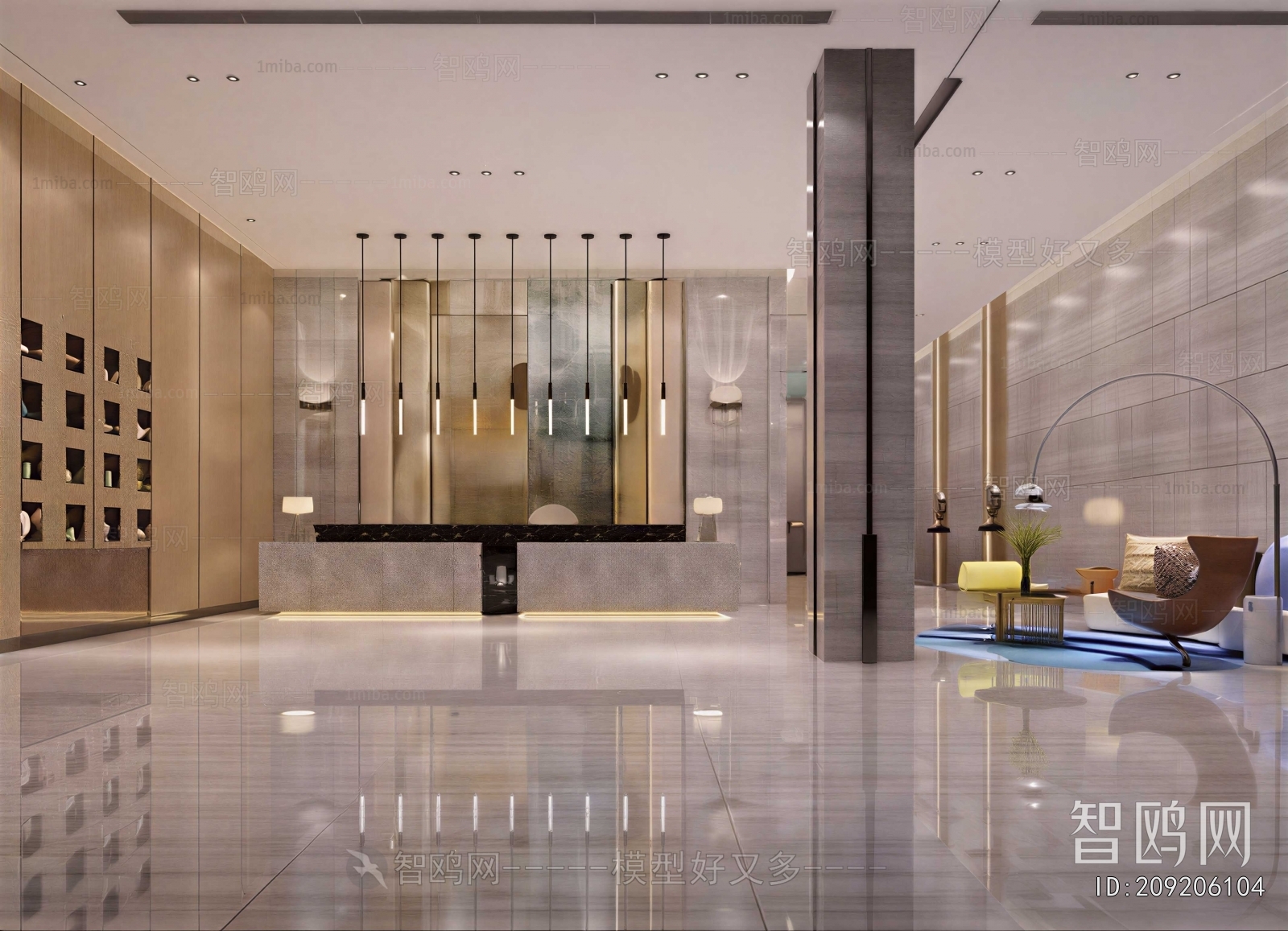 Modern Lobby Hall