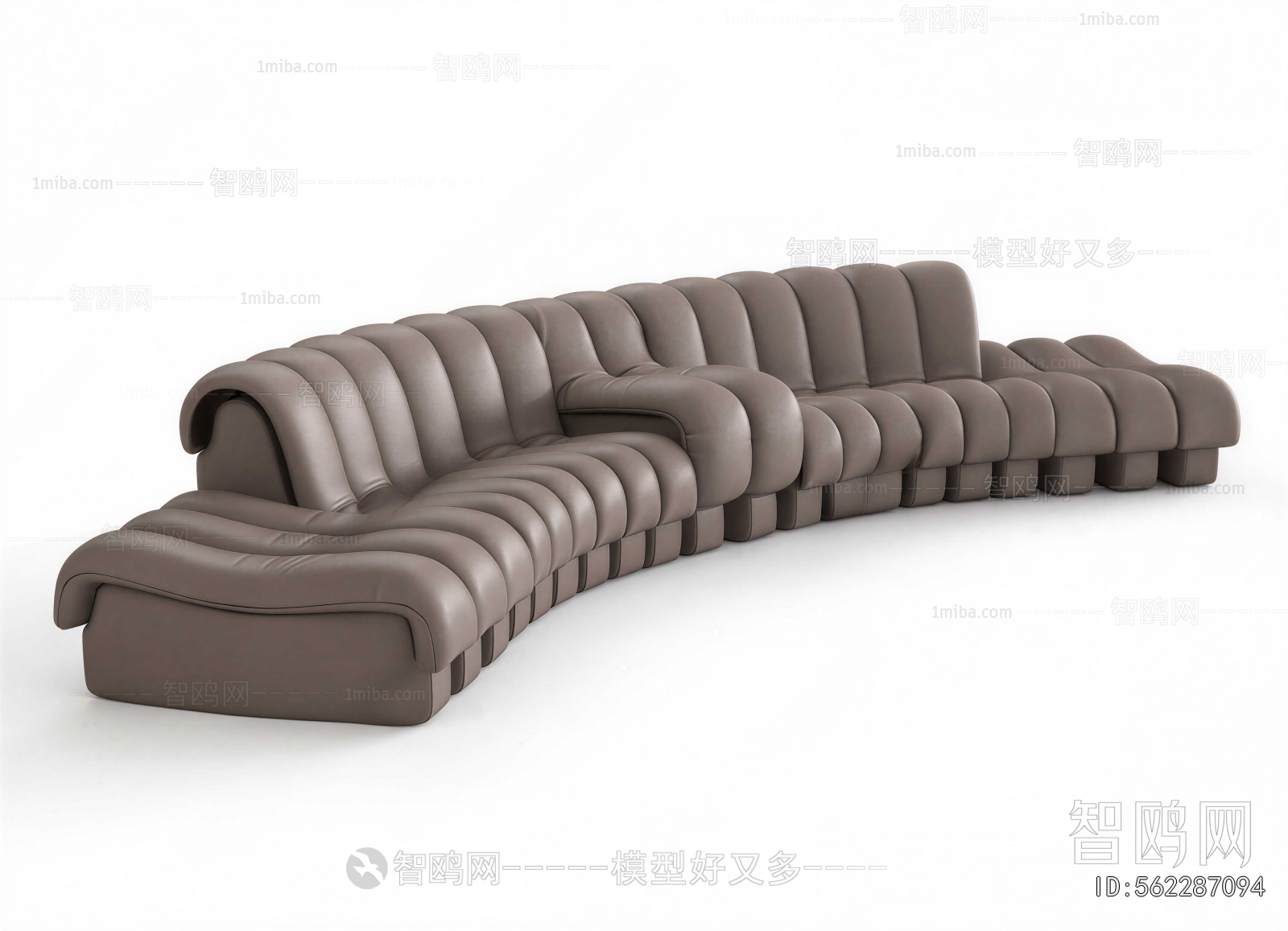 Modern Curved Sofa