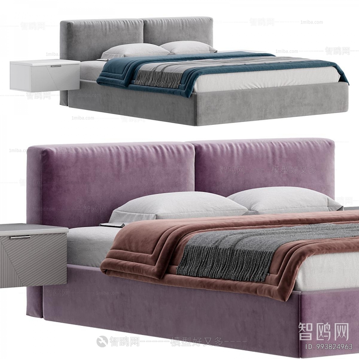Modern Double Bed