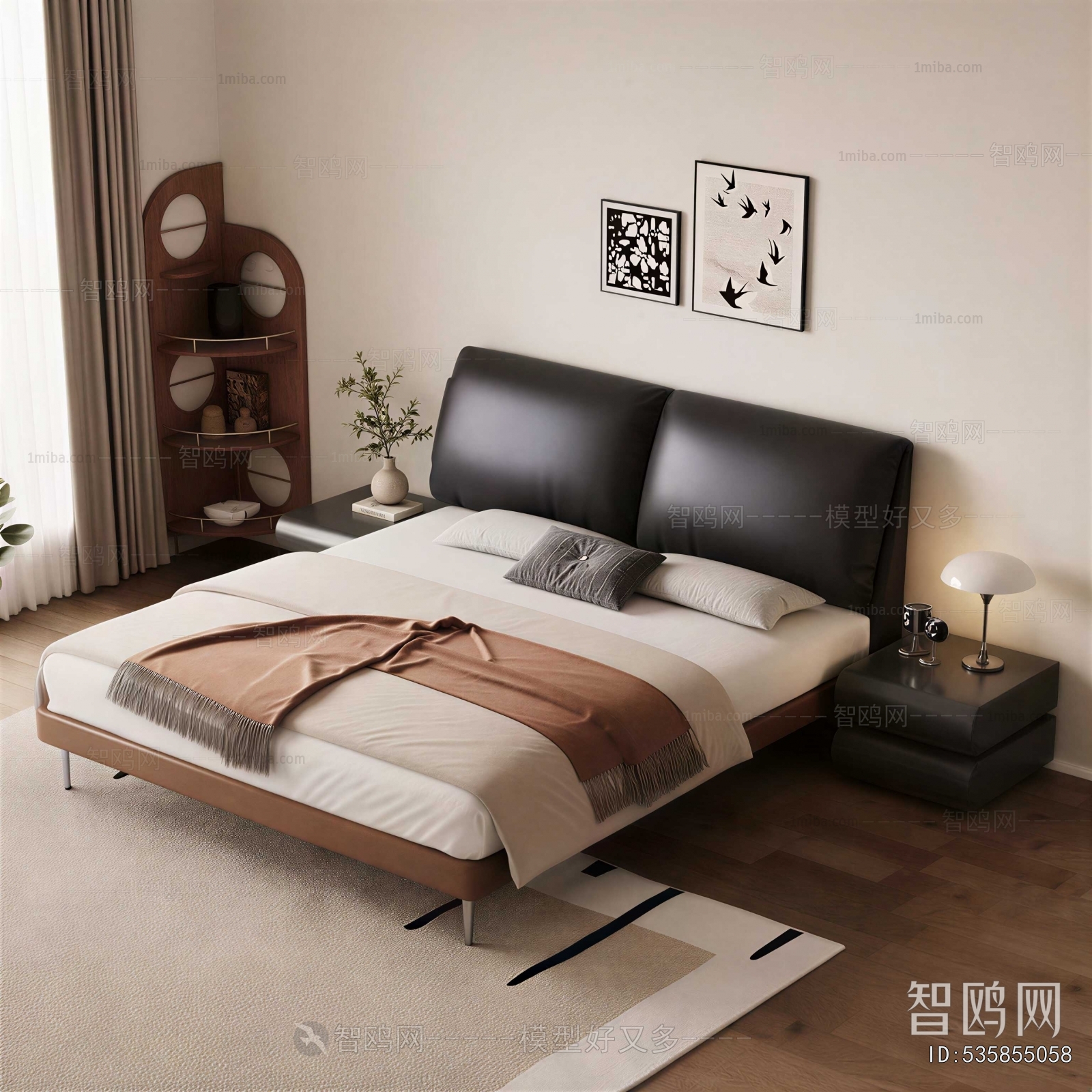 Modern Double Bed