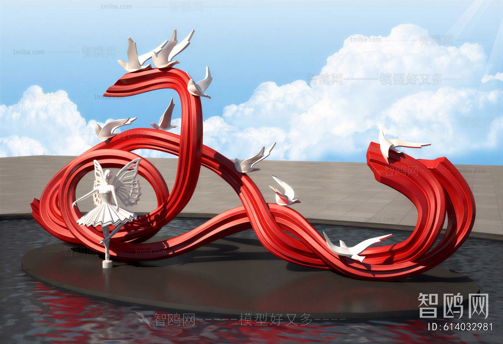 Modern Sculpture Sketch