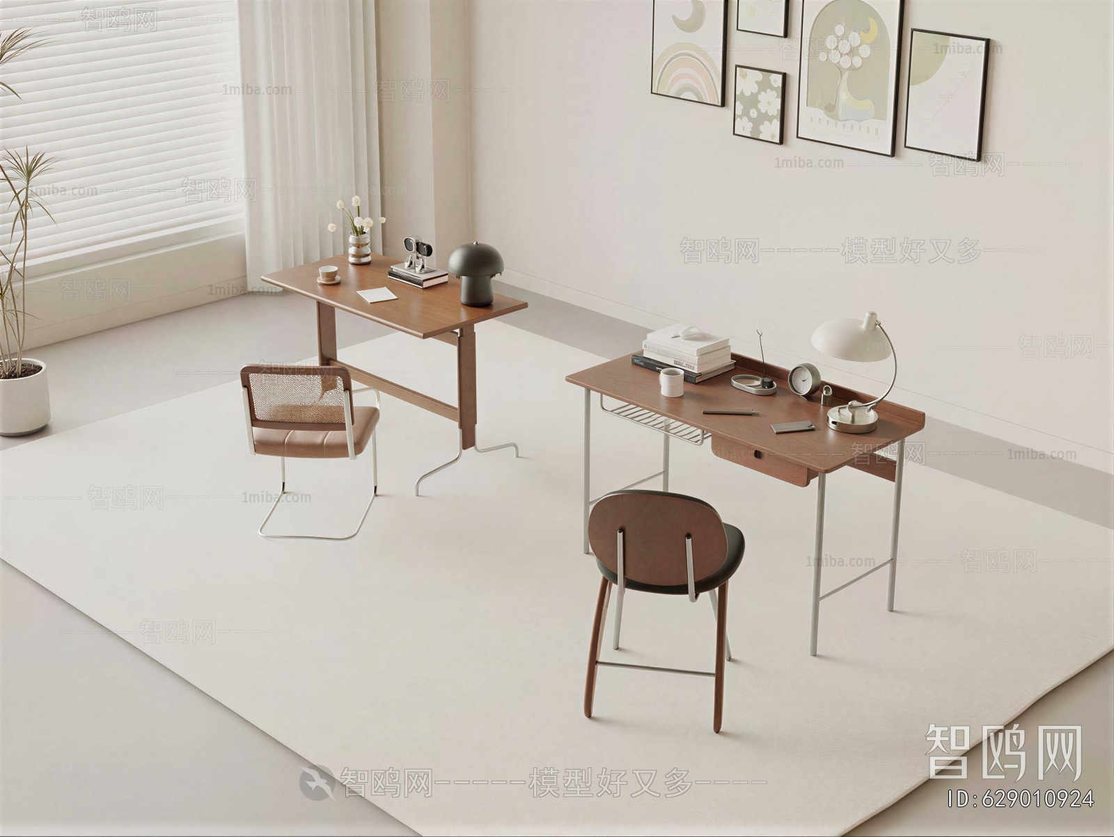 Modern Computer Desk And Chair