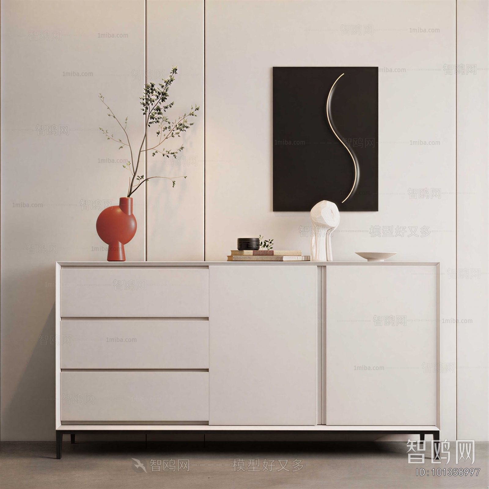Modern Side Cabinet