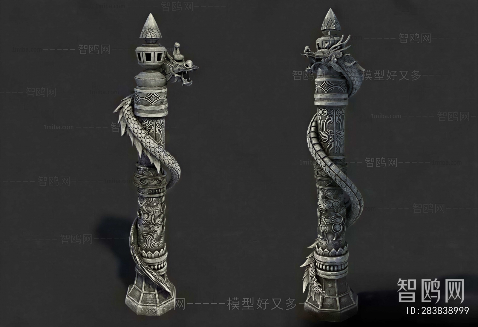Chinese Style Column