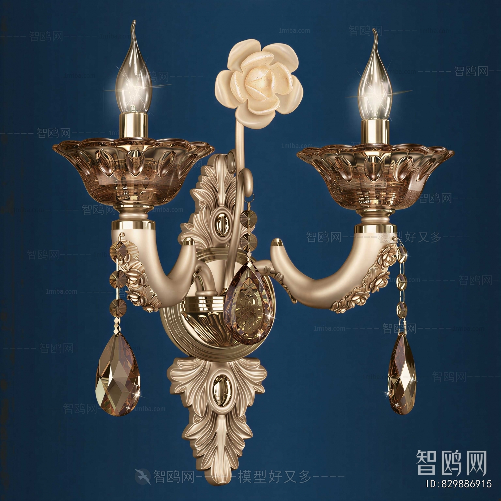 Simple European Style Wall Lamp