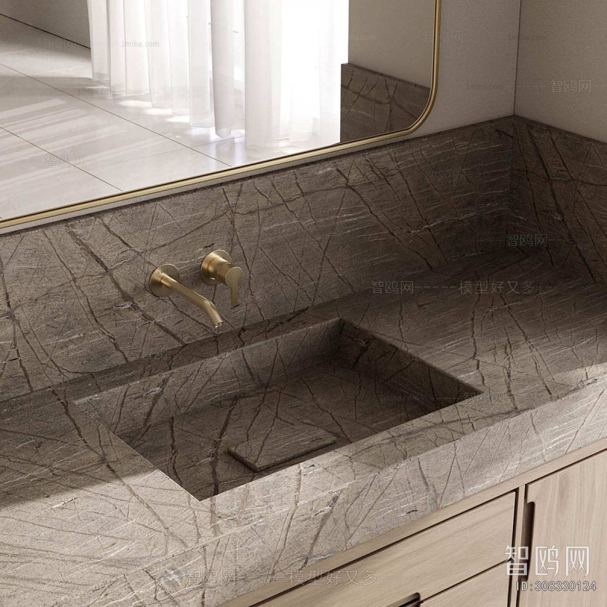 Modern Bathroom Cabinet