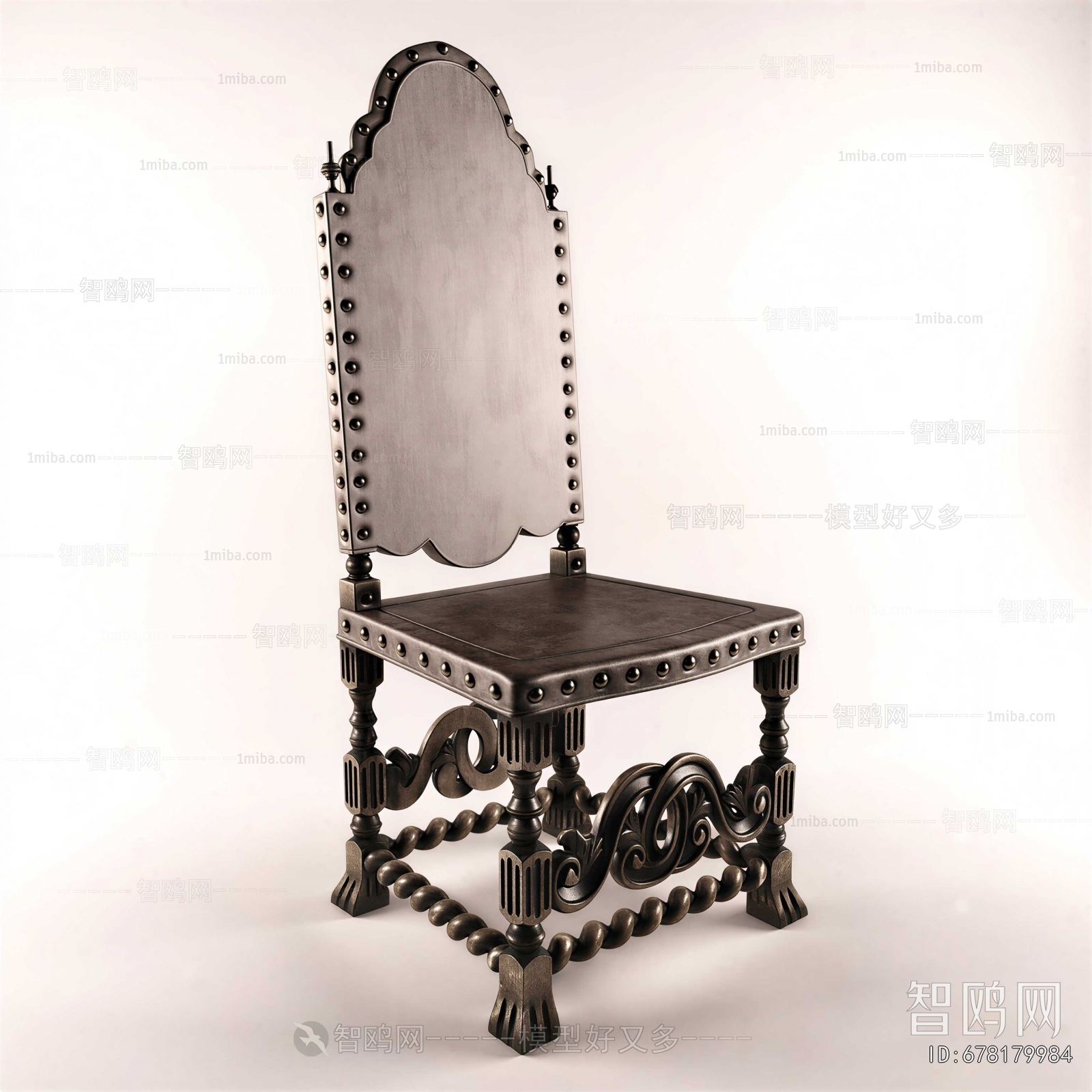 Simple European Style Lounge Chair