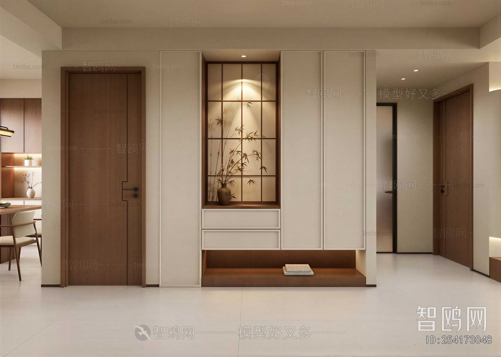 Modern Entrance Cabinet