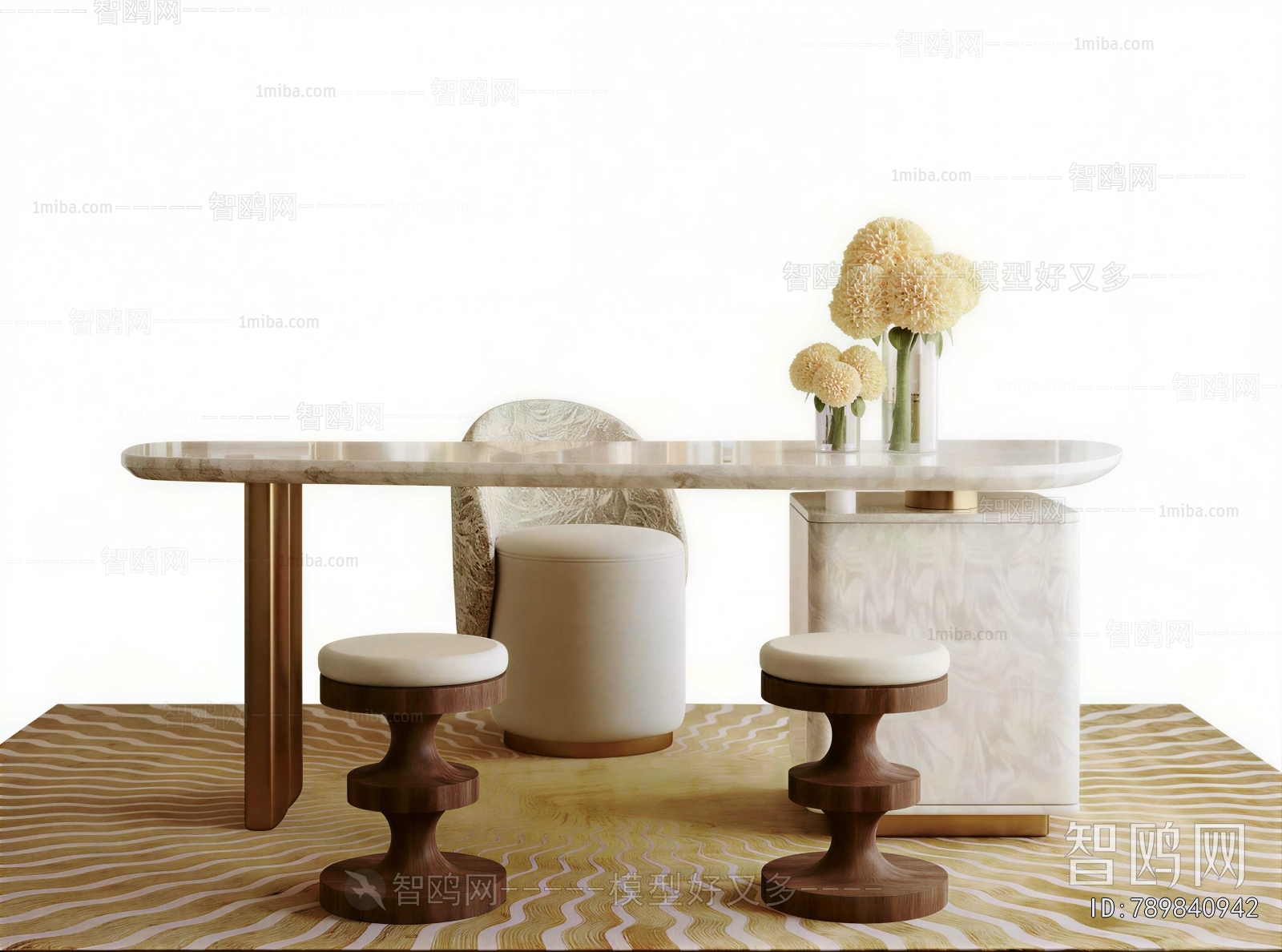 Modern Computer Desk And Chair