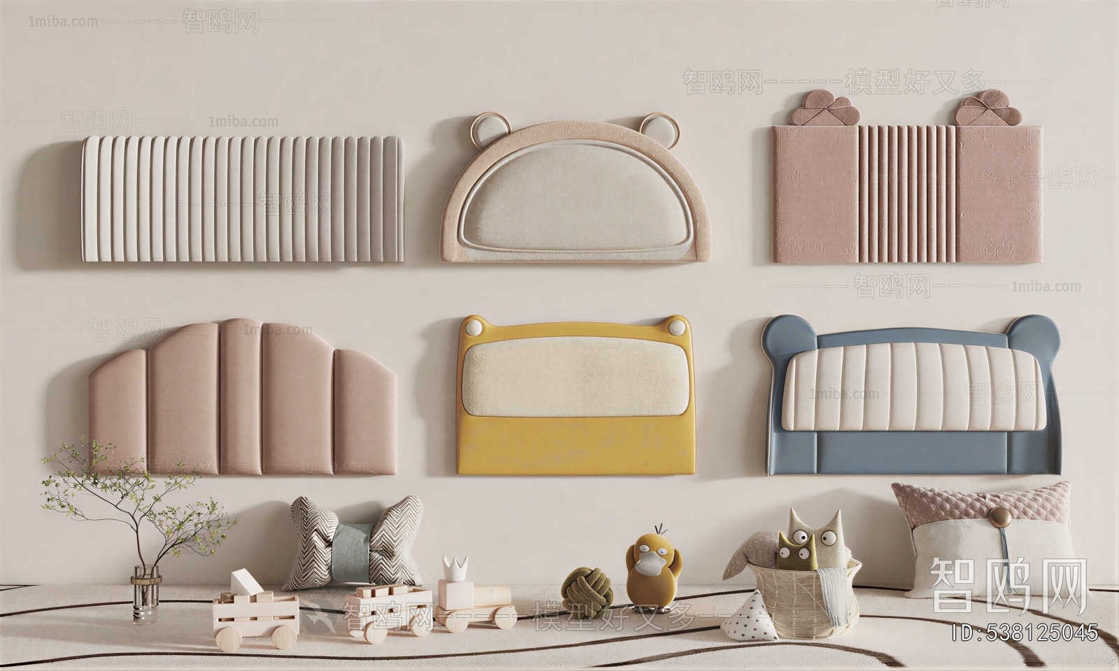 Modern Bedhead Back Rest