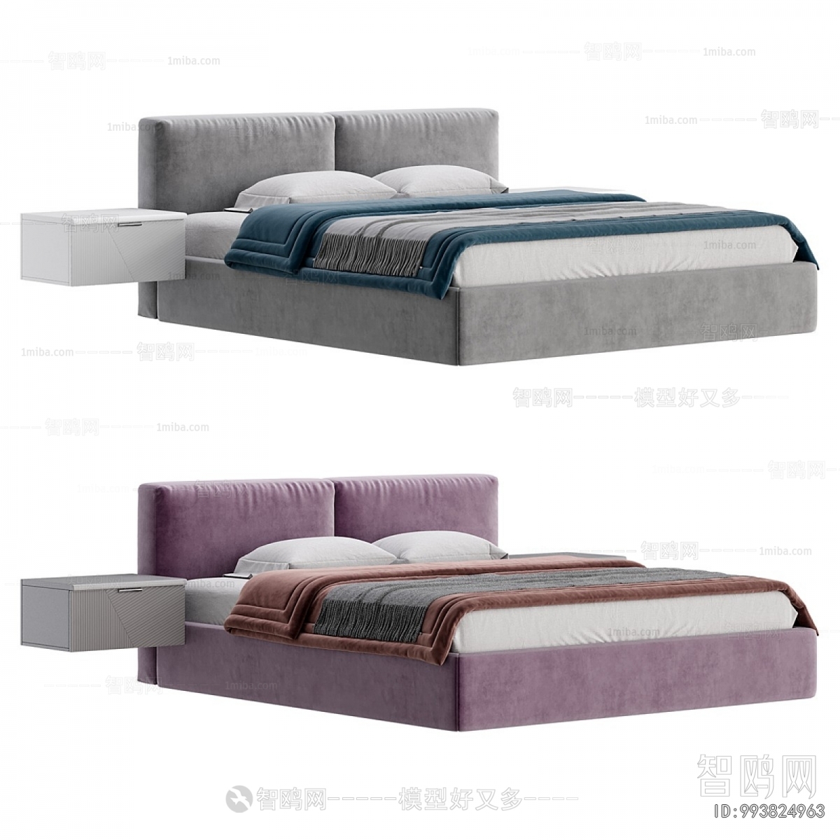 Modern Double Bed