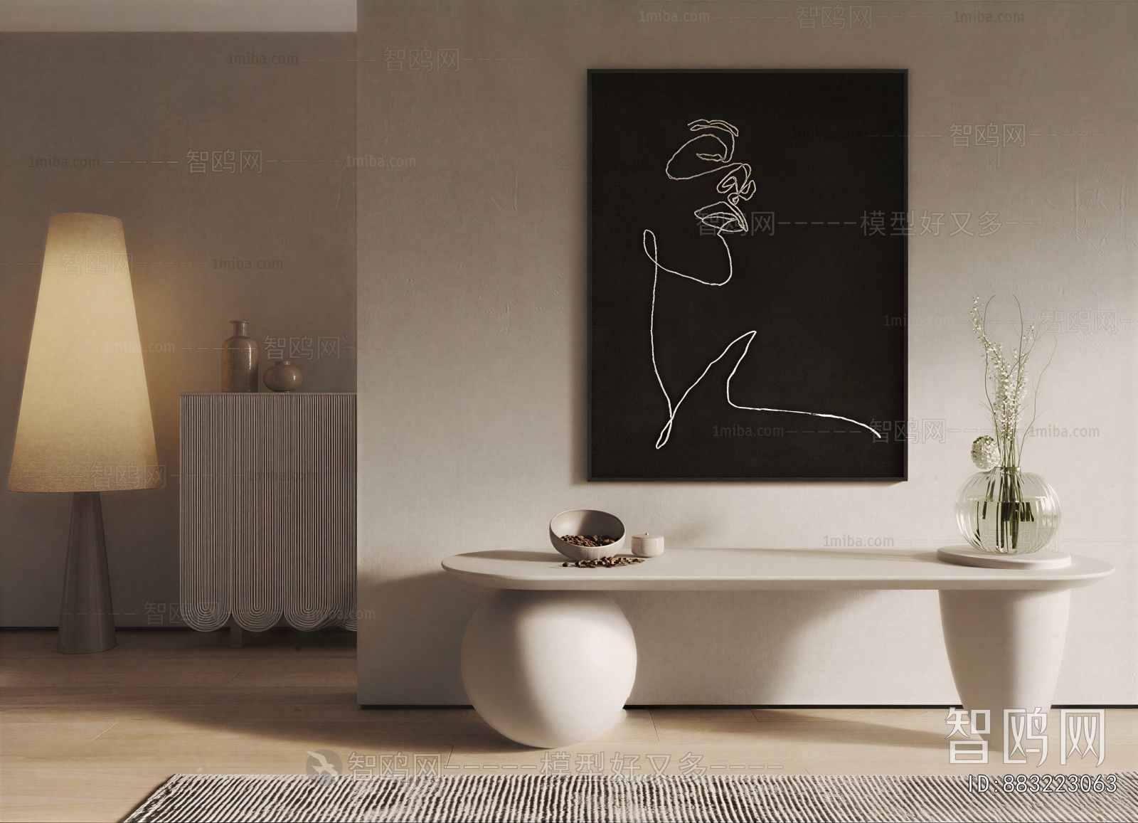Wabi-sabi Style Painting