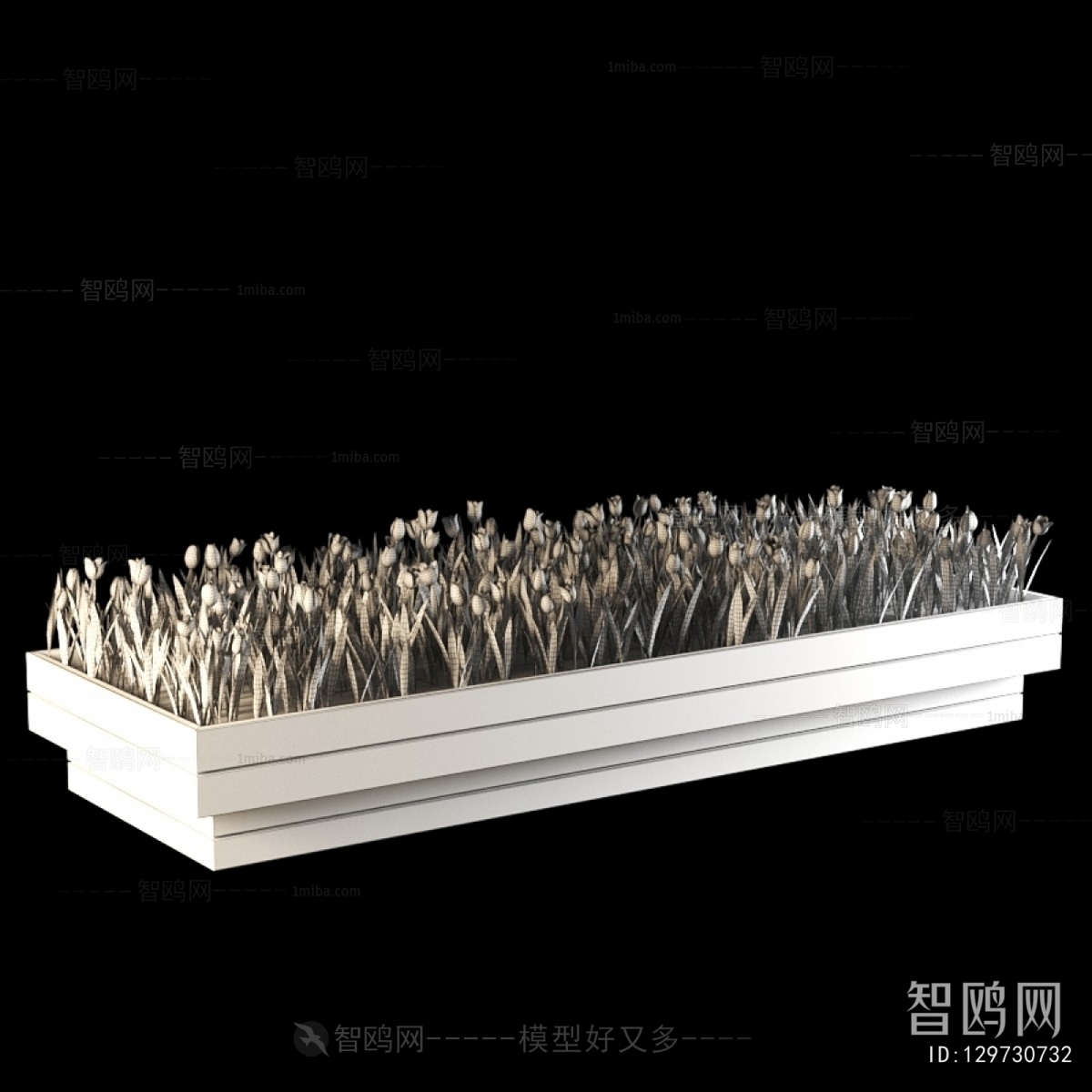 Modern Flower Bed, Flower Bowl, Flower Box