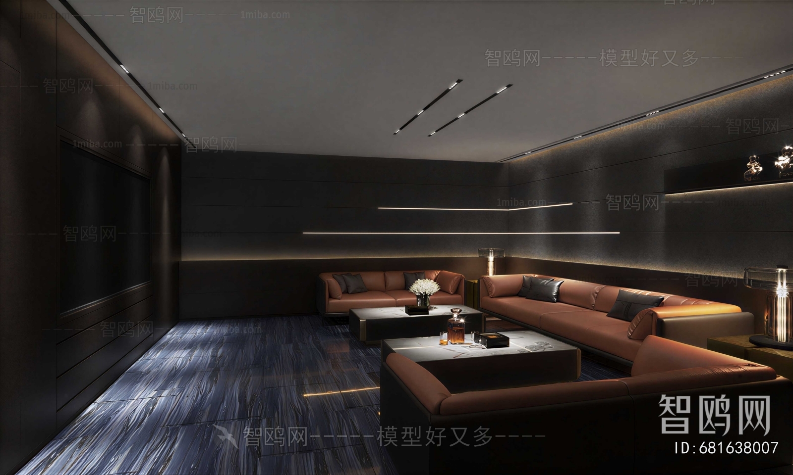 Modern Audiovisual Room