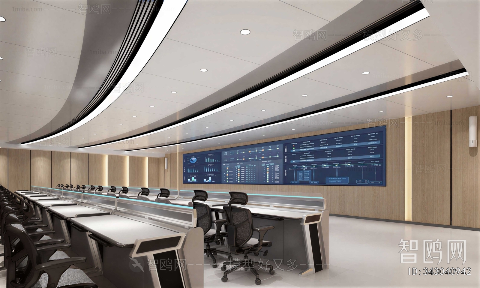 Modern Monitor Room