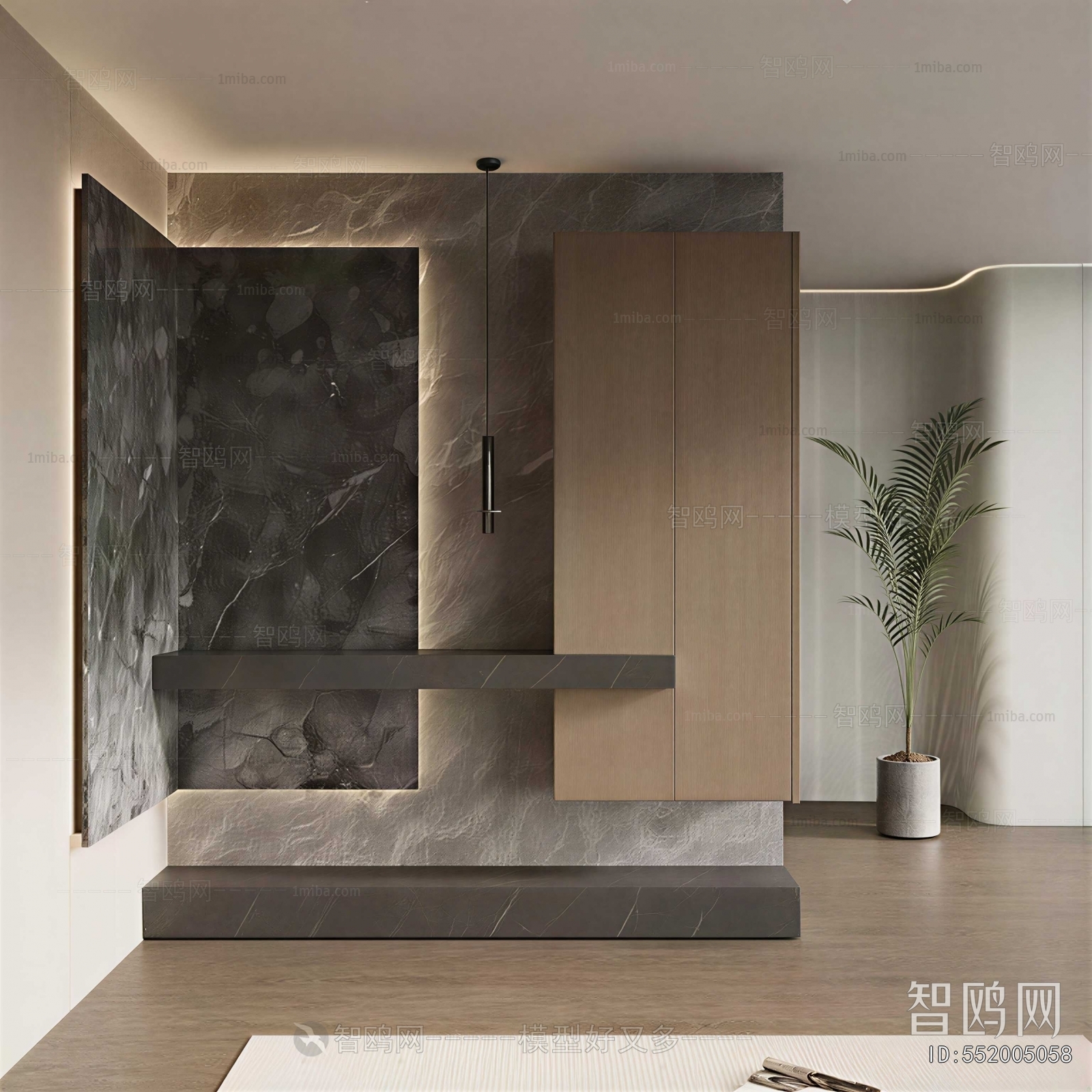 New Chinese Style Hallway