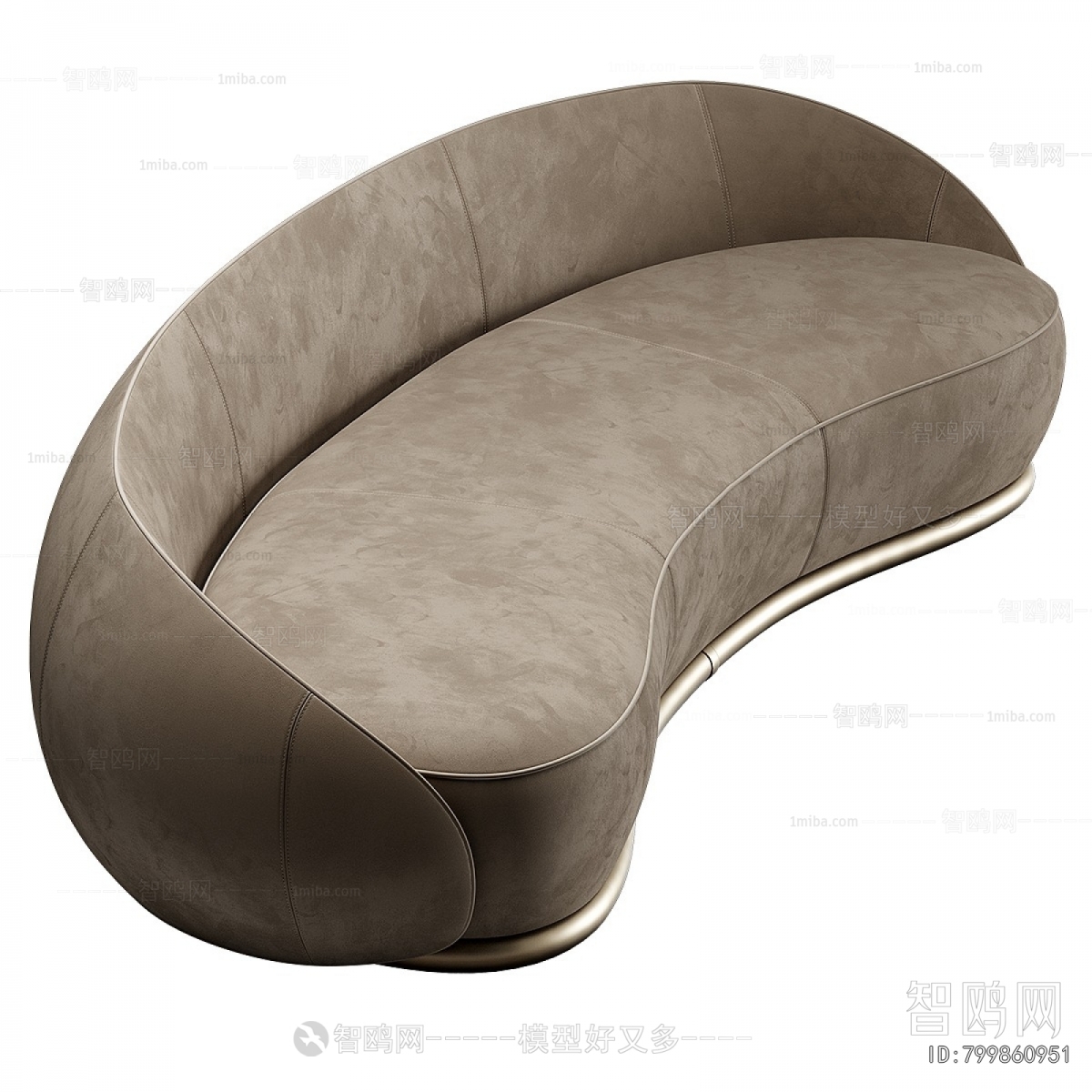 Modern Curved Sofa