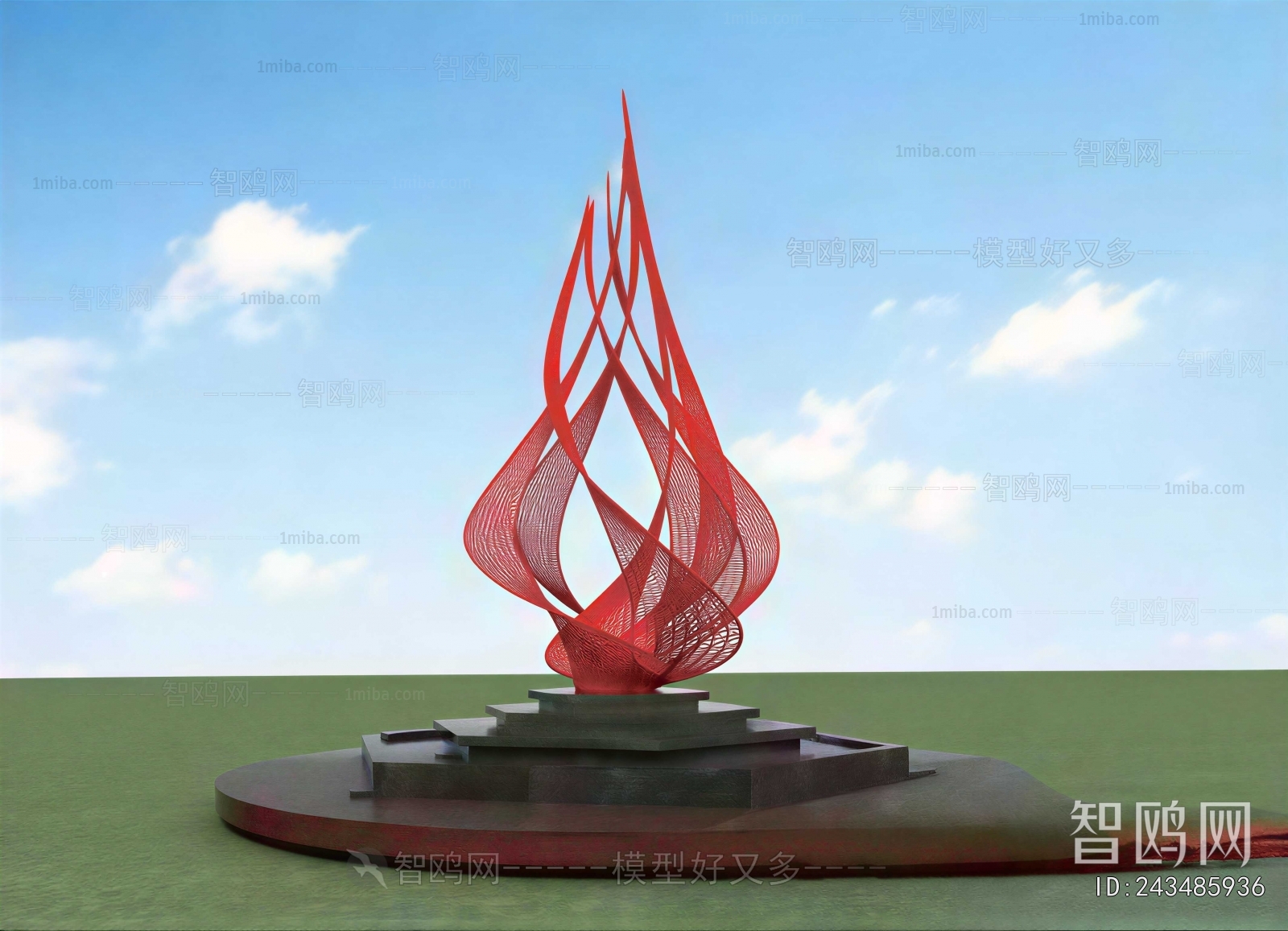 Modern Sculpture Sketch
