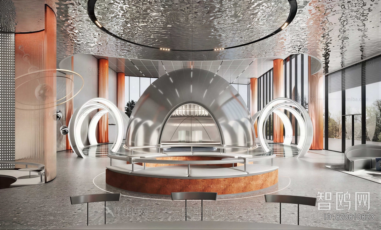 Industrial Style Exhibition Hall