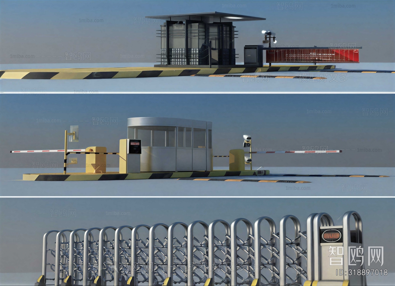 Industrial Style Gate