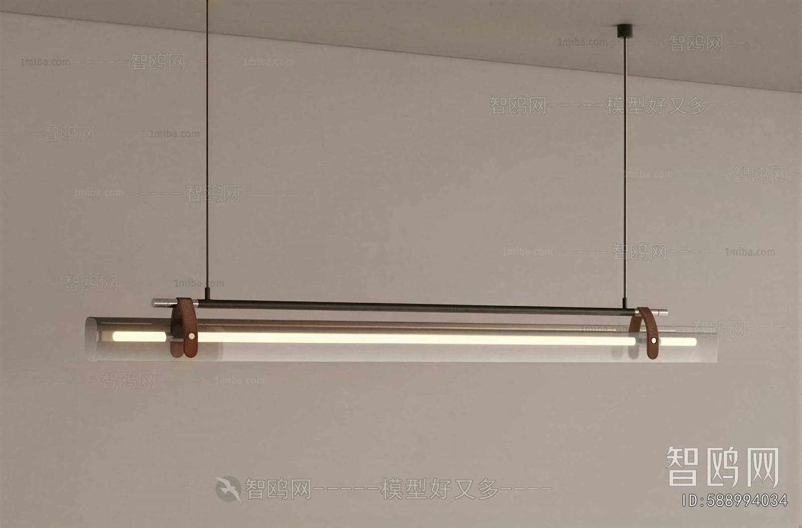 Modern Long Chandelier