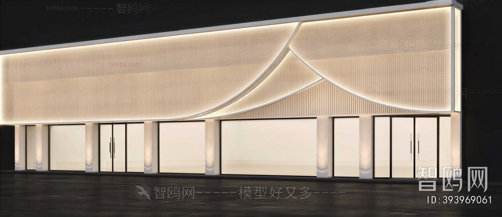 New Chinese Style Facade Element