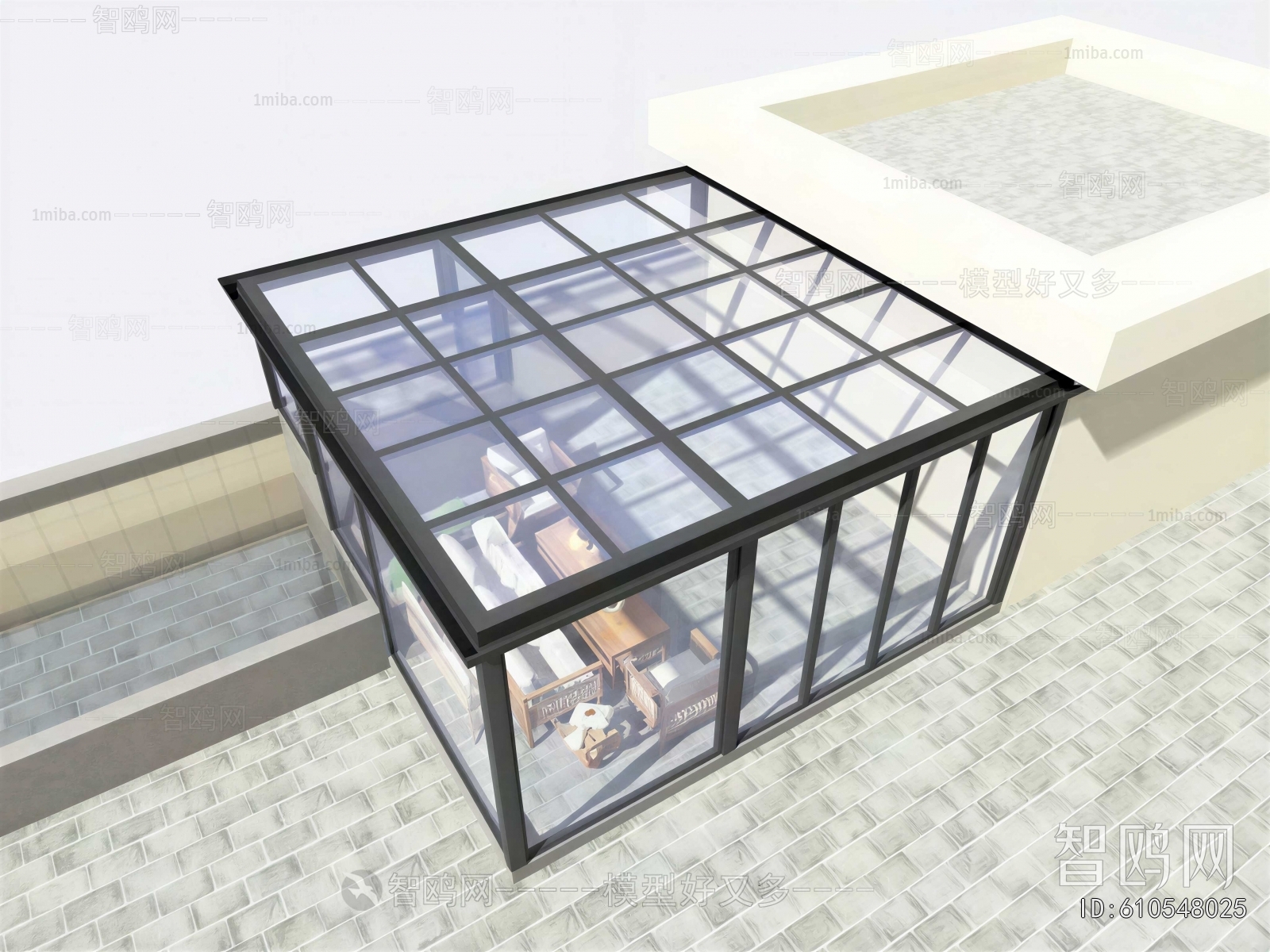 Modern Glass Sunshine Room