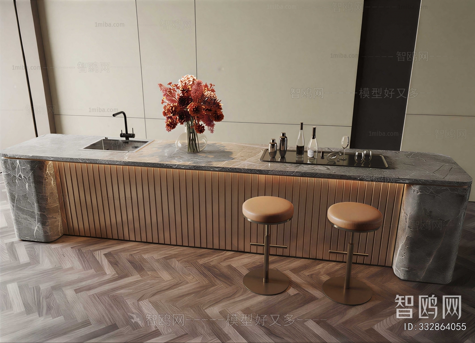 Modern Counter Bar