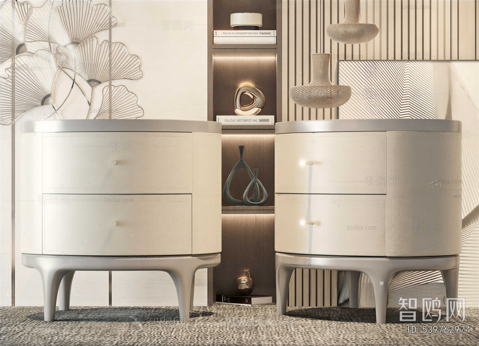 Modern Bedside Cupboard