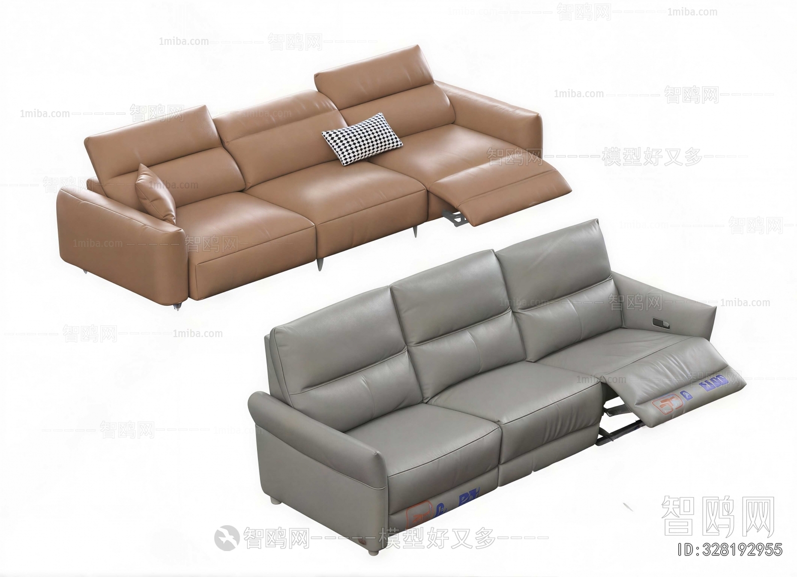 Modern Multi Person Sofa