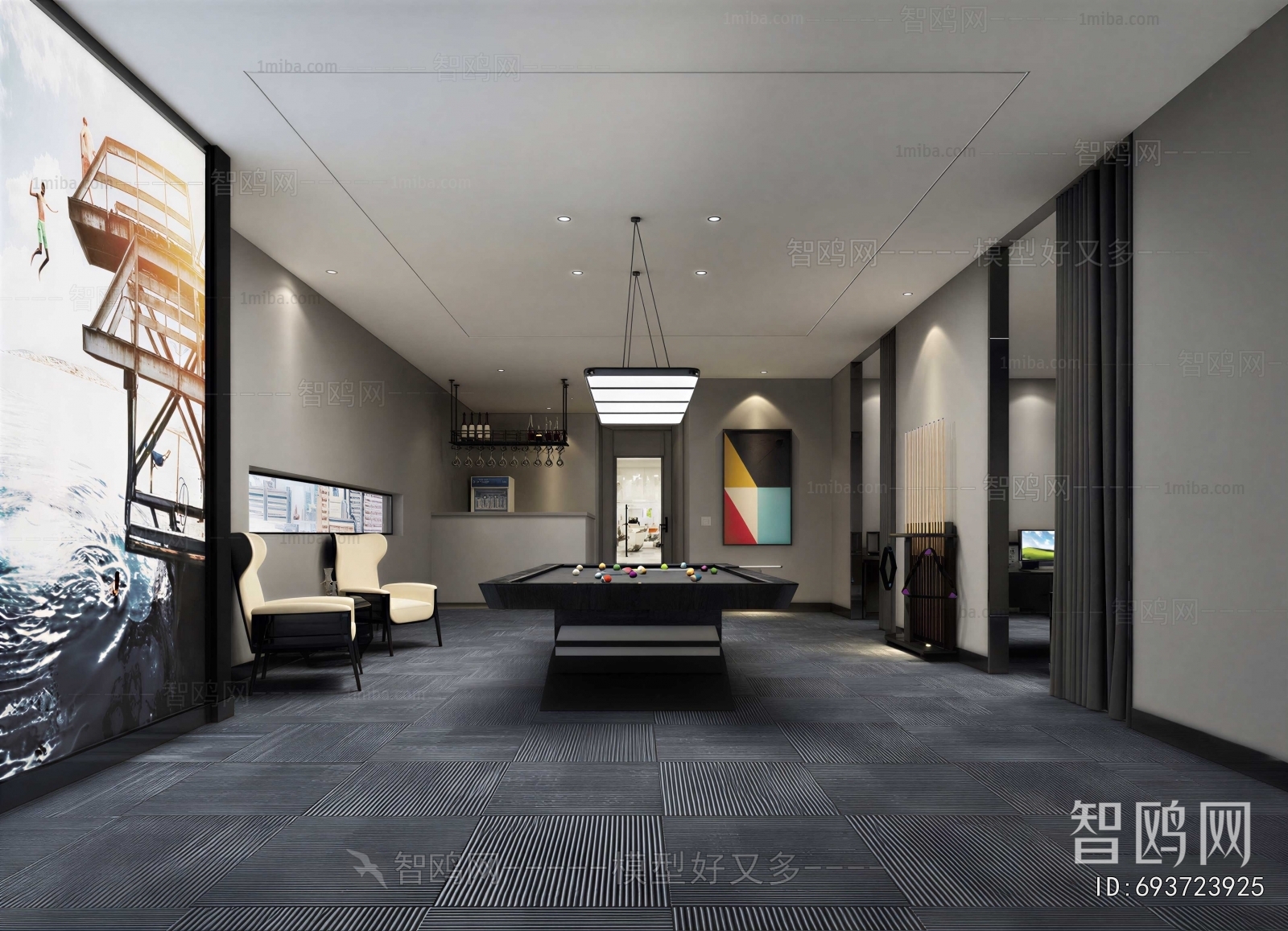 Modern Staff Recreation Room