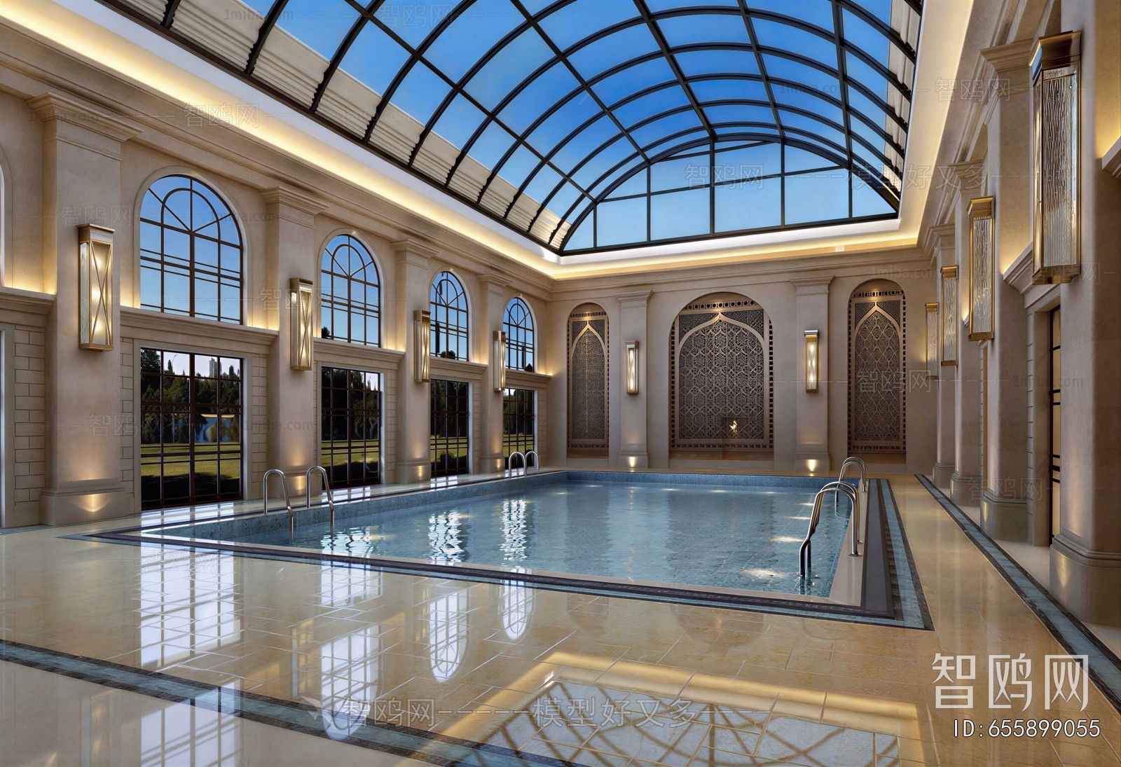 New Classical Style Swimming Pool