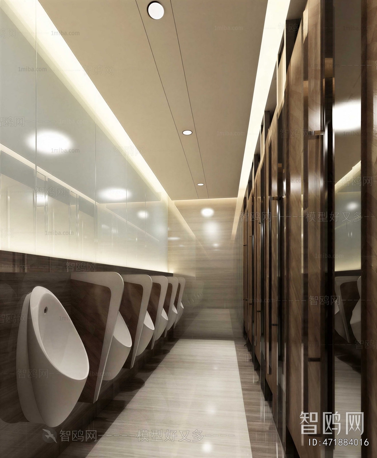 Modern Public Toilet