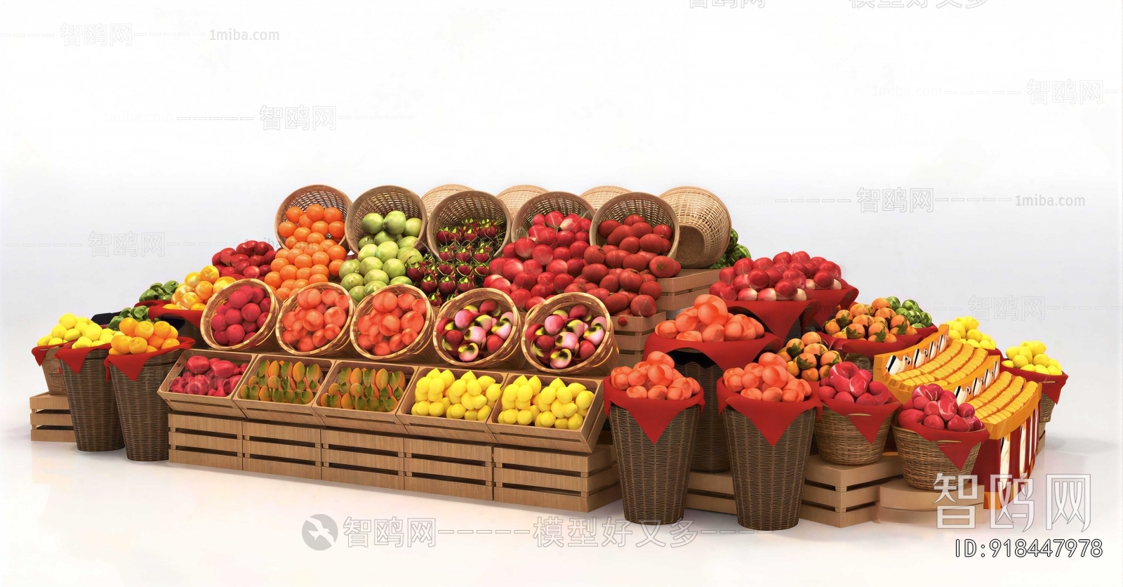 Modern Supermarket Shelf