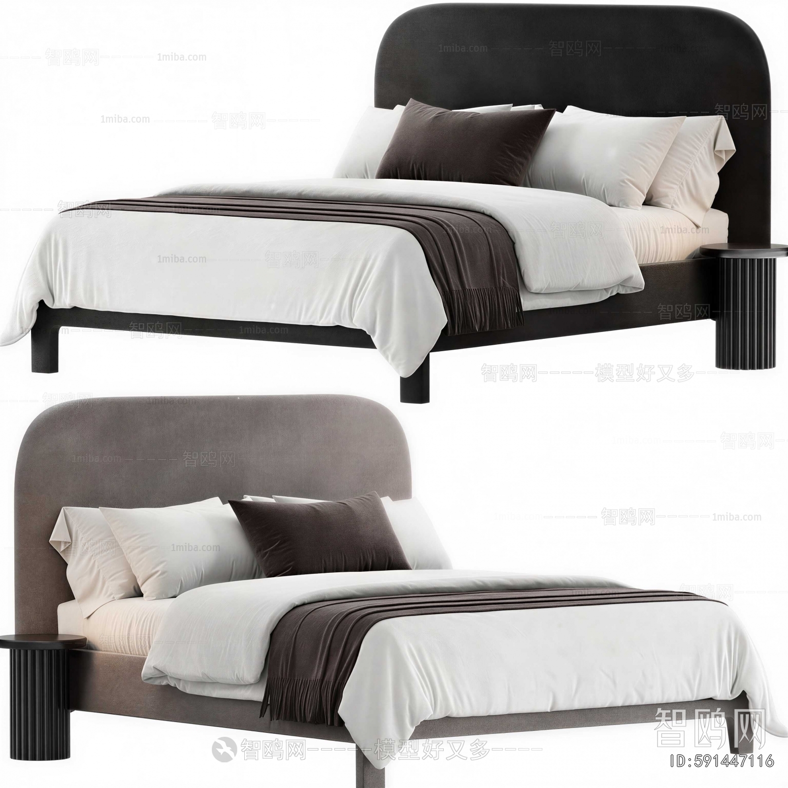 Modern Double Bed