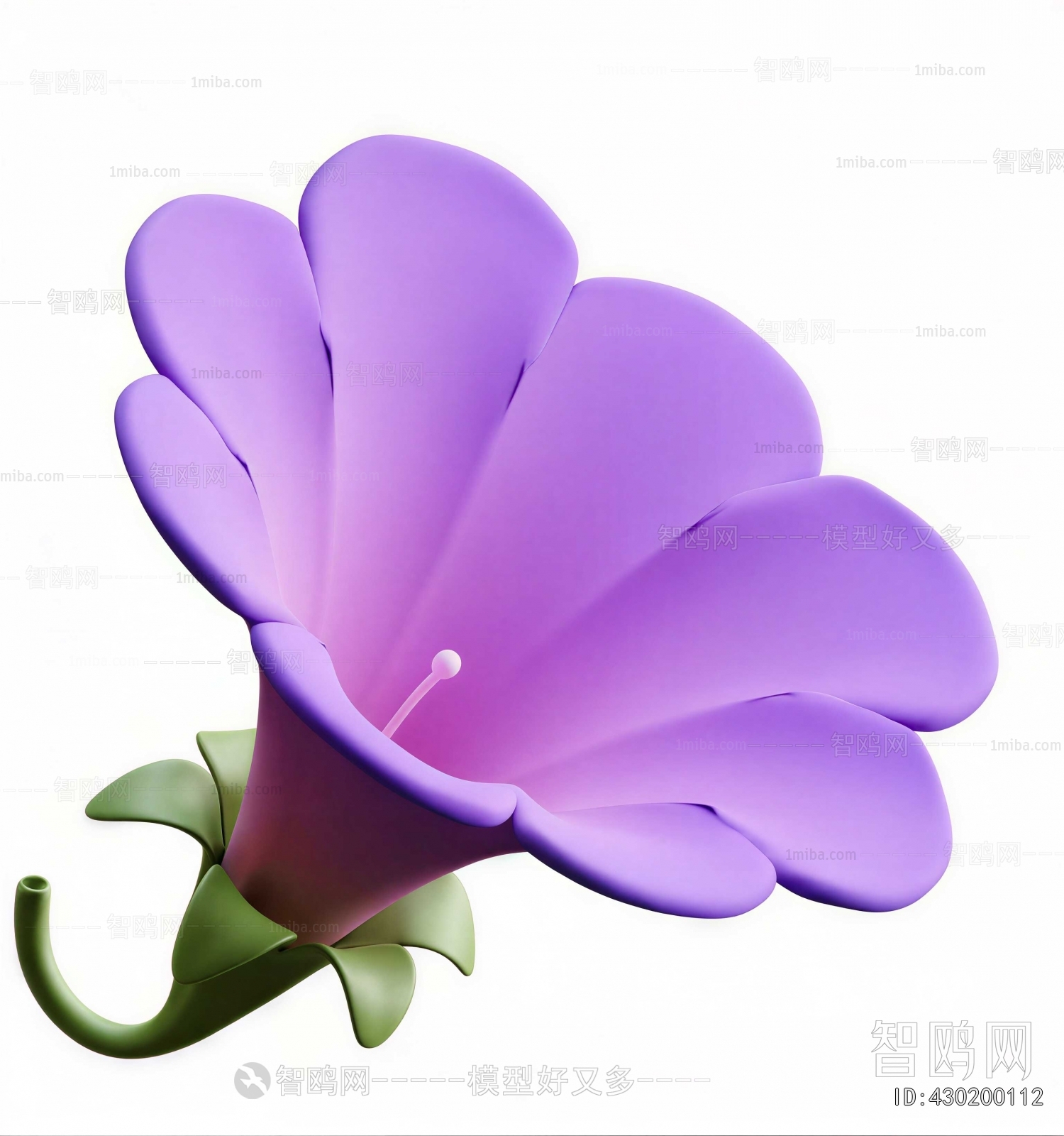 Modern Flowers And Grass