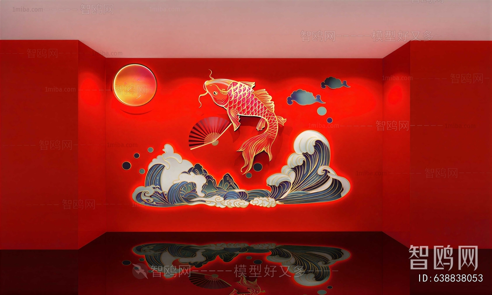 New Chinese Style Exhibition Hall