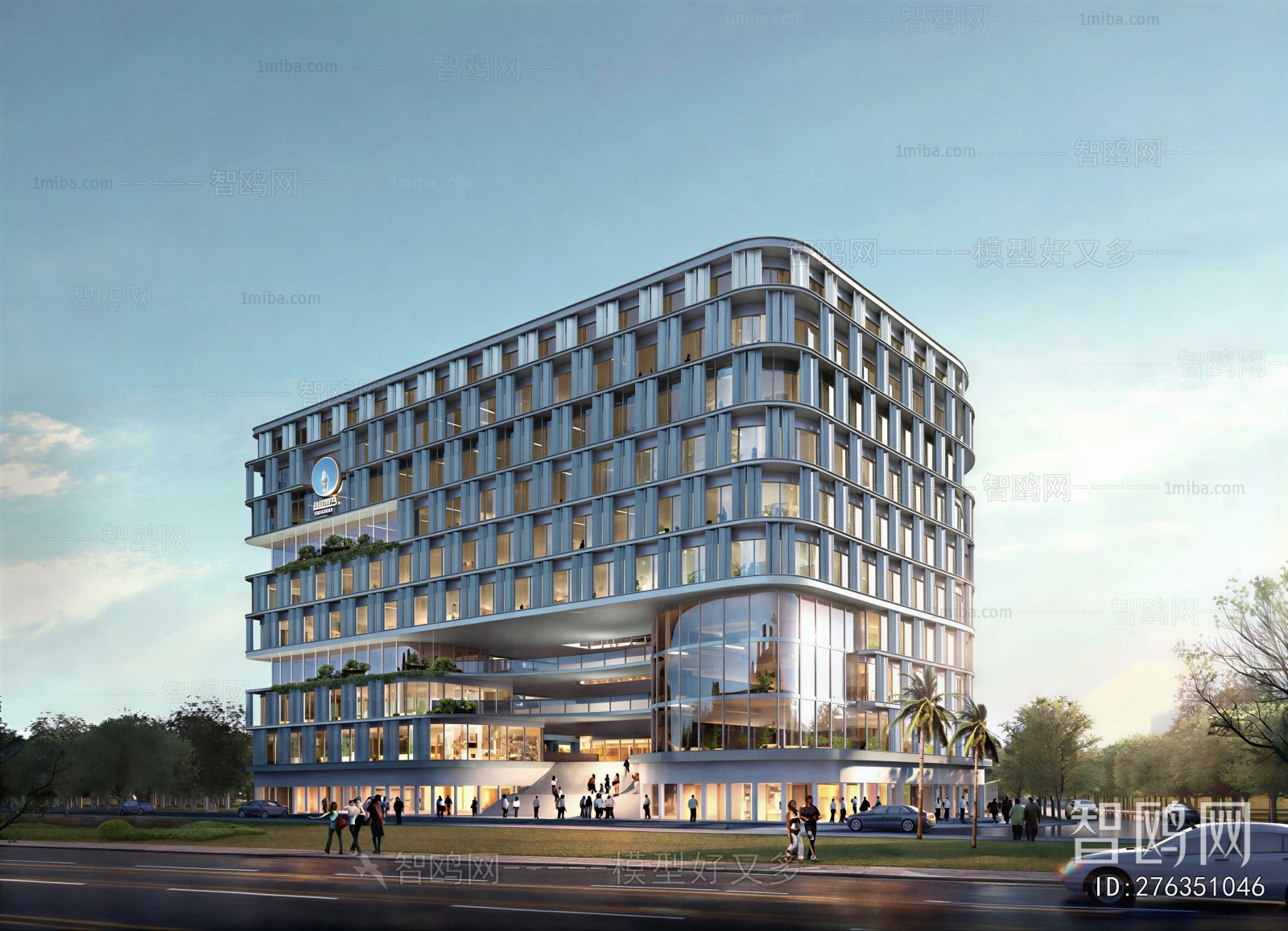 Modern Appearance Of Commercial Building