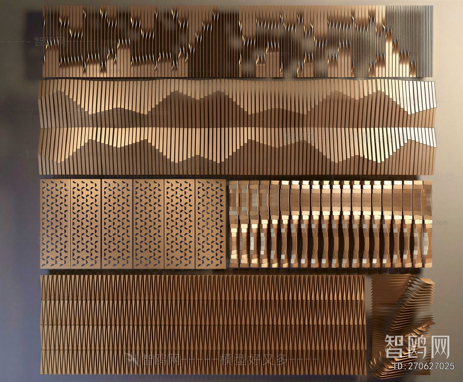 New Chinese Style Wall Panel